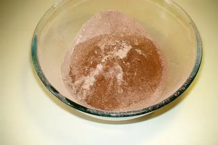 Шоколадный  шифоновый торт ( тест – драйв): шаг 2