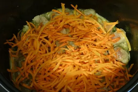 Капуста, тушеная с индейкой и рисом (тест-драйв vitek): шаг 2