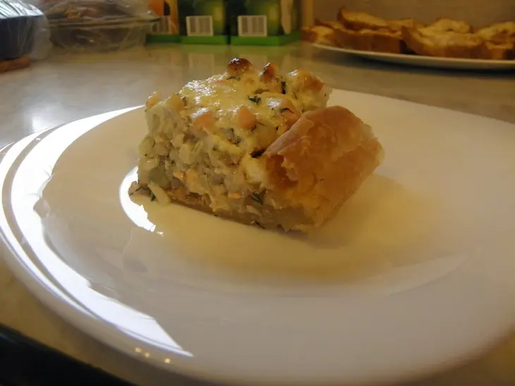 Повседневный и праздничный рыбные пироги: шаг 2