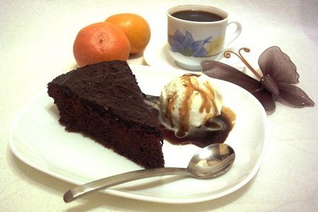 Шоколадный пирог « аромат страсти» для взрослых шокоголиков . тест-драйв .: шаг 5