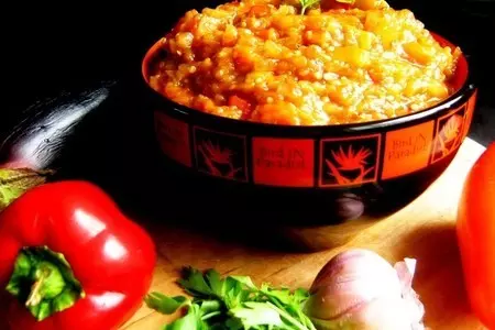 Баклажанная икра почти по-одесски.: шаг 7
