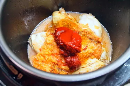 Курица в кисло-сладком соусе. тест-драйв.: шаг 5