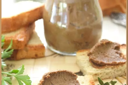 Паштет из куриной печени с коньяком.: шаг 4