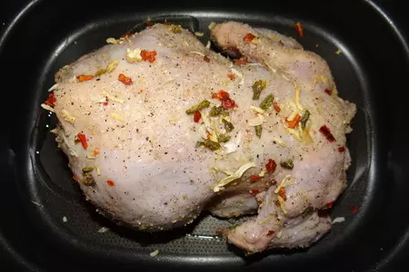 Курочка в духовке, просто и быстро: шаг 3