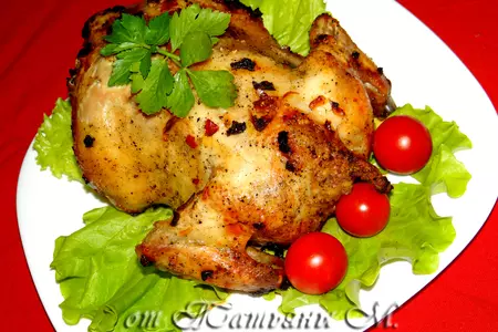 Курочка в духовке, просто и быстро: шаг 6