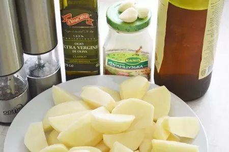 Картофель запеченный с чесноком и горчицей. тест-драйв.: шаг 1
