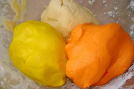 Печенье "сладкая кукуруза" для хэллоуина: шаг 4
