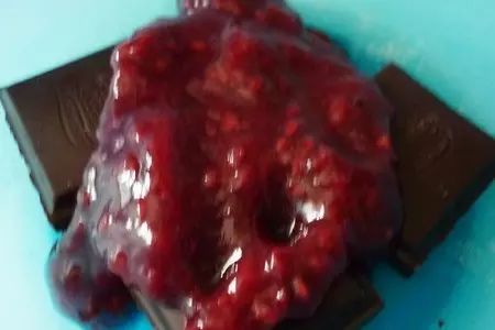 Шоколадные кексы  с конфитюром без яиц и масла!(заходите,угощайтесь!): шаг 5