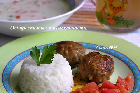 Молочно-овощной суп, котлетки с морковью, рис и компот - идеальный обед для малыша за 60 минут: шаг 8