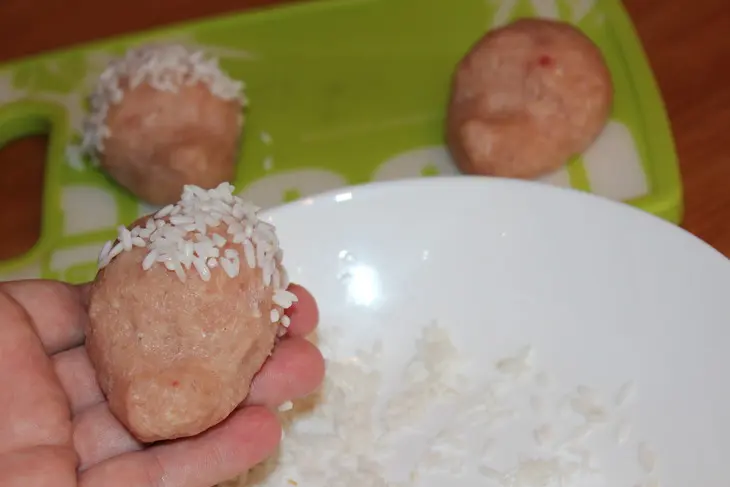 Суп-пюре из тыквы, паровые ежики, компот из сухофруктов (идеальный обед для малыша за 60 минут): шаг 6