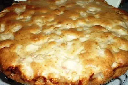 Яблочно-сливовый пирог (быстро и вкусно): шаг 5