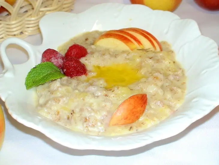 Каша молочная из пяти злаков с яблоками (тест-драйв): шаг 6