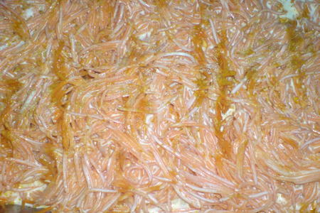 Мясо индейки под корейской морковкой: шаг 6