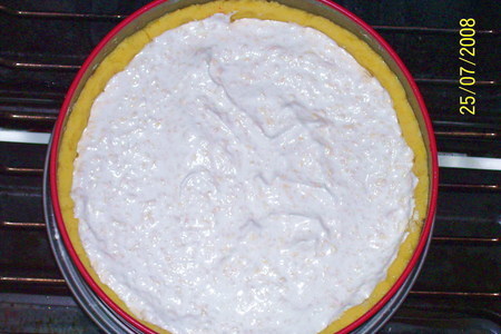 Песочный пирог с кокосовой стружкой и джемом: шаг 6