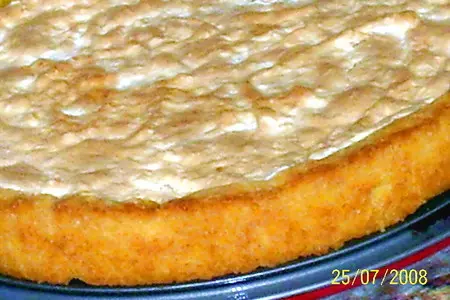 Песочный пирог с кокосовой стружкой и джемом: шаг 7
