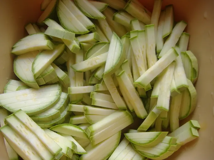 Салат "овощная фантазия": шаг 3