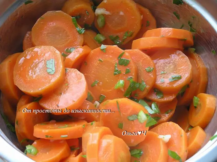 Салат из бланшированной моркови ("я+серж маркович=...."): шаг 3