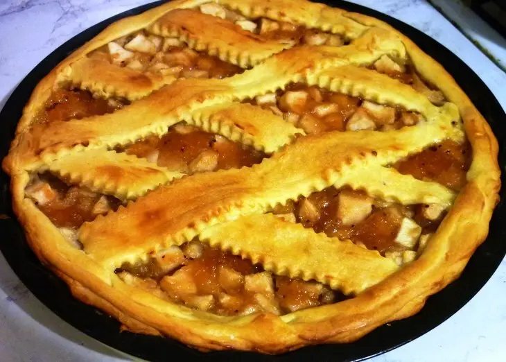 Домашний пирог с яблоками (вкусно и быстро): шаг 7