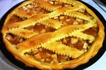 Домашний пирог с яблоками (вкусно и быстро): шаг 7