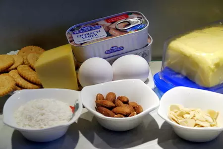 Закусочные пирожные „жемчужина“: шаг 1