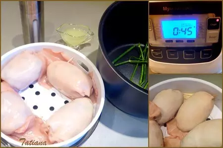 Кальмары фаршированные морским коктейлем с рисом в мультиварке ( тест-драйв ): шаг 6