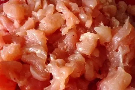 Оладушки куриные "осень" (вкусно и быстро): шаг 1