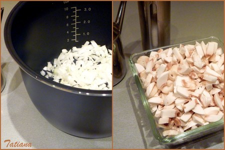 Картофельная запеканка с грибами в мультиварке ( тест-драйв ): шаг 3