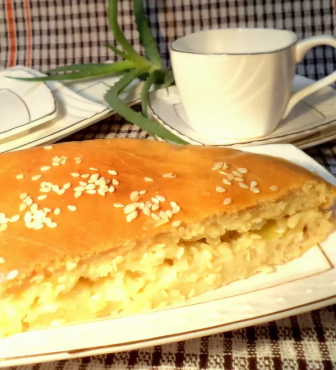 "это все о нем"... пирог заливной капустный! низкокалорийный! быстро- просто- вкусно!!!: шаг 4