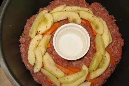 Мясная корона в мультиварке. тест-драйв: шаг 3