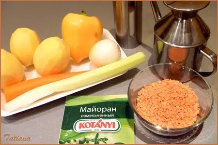 Суп рыбный с чечевицей в мультиварке: шаг 4