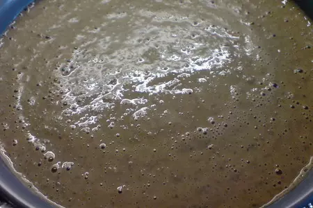 Торт-паштет из телячьей печени с шампиньонами и грецкими орехами.: шаг 6