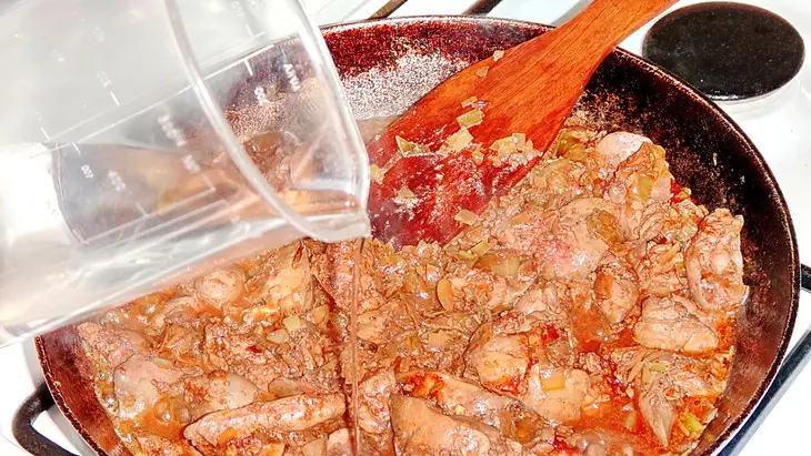 Паштет из куриной печени от сержа марковича: шаг 2