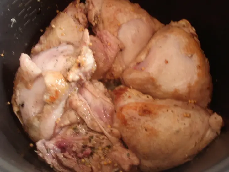 Курица в белом вине под клюквенно- апельсиновым соусом. тест-драйв.: шаг 3