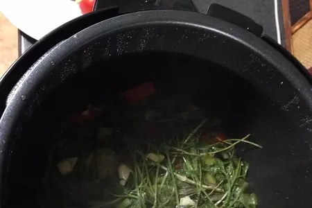 Лосось горячего копчения с припущеными овощами: шаг 1