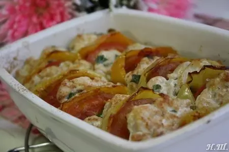 "кастрюля c котлетками" /teglia di polpette/: шаг 3