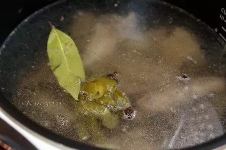 Рассольник домашний с уткой: шаг 8
