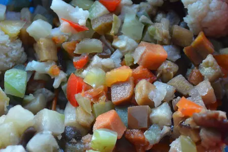 Курица с овощами в мультиварке: шаг 5