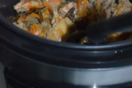 Курица с овощами в мультиварке: шаг 6
