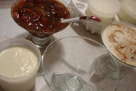 Десерт из замороженного йогурта с конфитюром из хурмы" шоколадный королек" тест драйв vitek: шаг 4