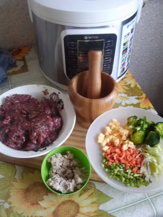 Мясной хлеб или котлета для гулливера: шаг 1