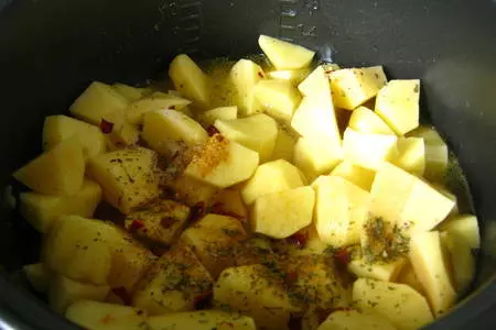 Картофель тушеный с мясом: шаг 5