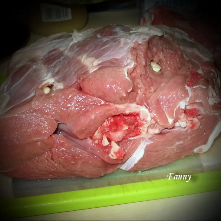 Баранья ножка в мультиварке: шаг 1
