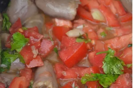 Куриные сердечки в мультиварке: шаг 6