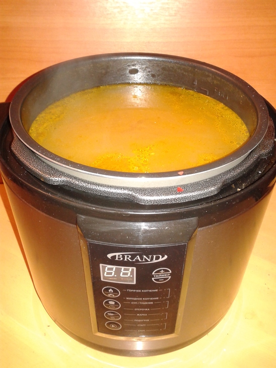 Чечевичный суп с копченой говядиной: шаг 9