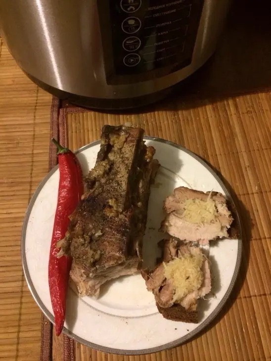 Грудинка копчёная: шаг 3