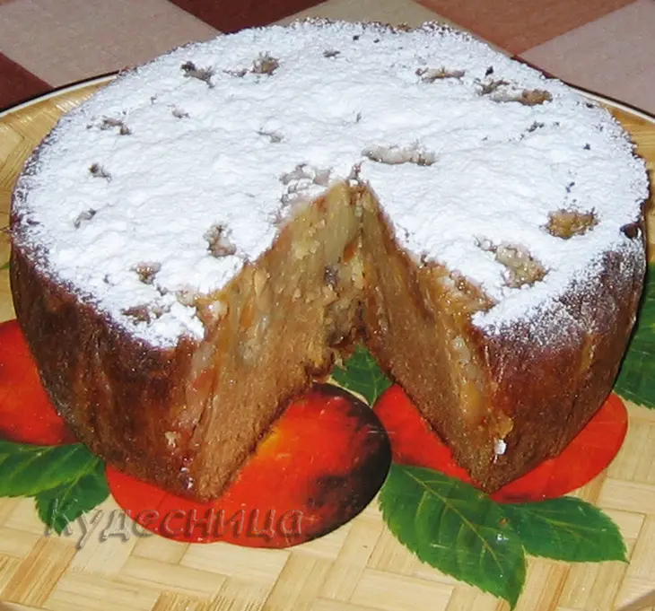 Яблочная шарлотка (тест-драйв): шаг 14