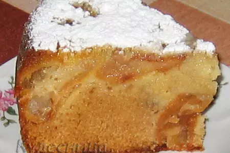 Яблочная шарлотка (тест-драйв): шаг 15