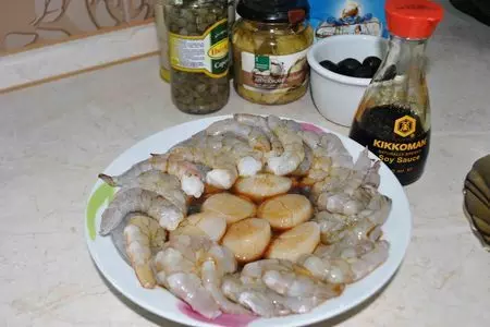 Салат «морской бриз»: шаг 2