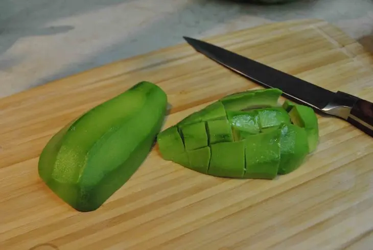 Салат «морской бриз»: шаг 4