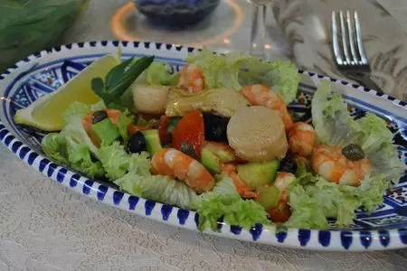 Салат «морской бриз»: шаг 9